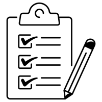 pictogramme d'un devis