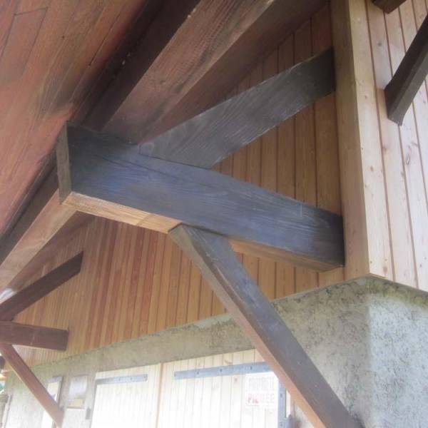 bardage extérieur en bois