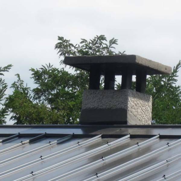 couverture de toit en tôle