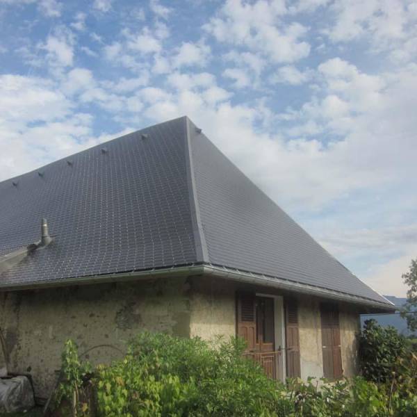couverture de toit en ardoises