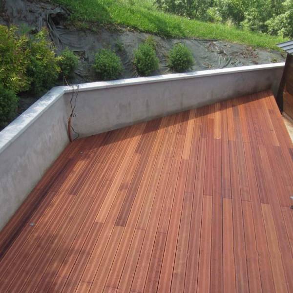 création d'une terrasse en bois